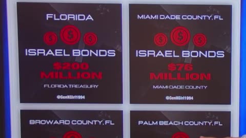 Trump signs US to be LOAN GUARANTOR for Israel Bonds, & Ron DeSantis makes LAW to FORCE local towns, cities BUY Israel "Unrated" Bonds