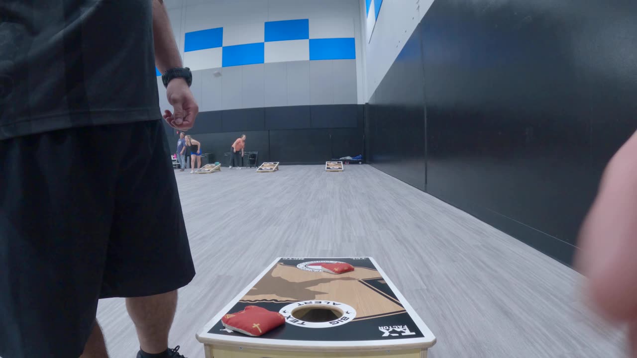 1.4.26 NCTC TCL cornhole, open singles - Match 2 ending