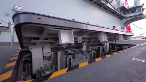 Onboard operations of Chinese carrier-based fighters Shenyang J-15