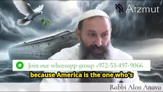 Rabbi Alon Anava: “the United States is going to be destroyed”