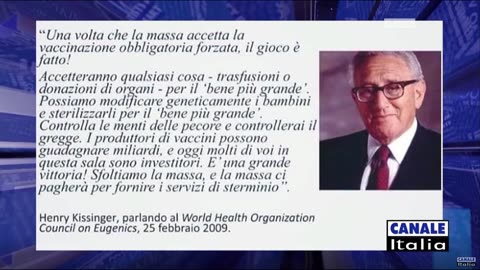 Kissinger sulle vaccinazioni