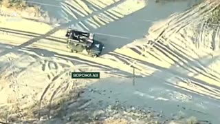 ⚡️Three enemy vehicles and occupier personnel were hit by border guards in the southern direction