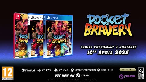 Pocket Bravery - Official Console Release Date Announcement Trailer