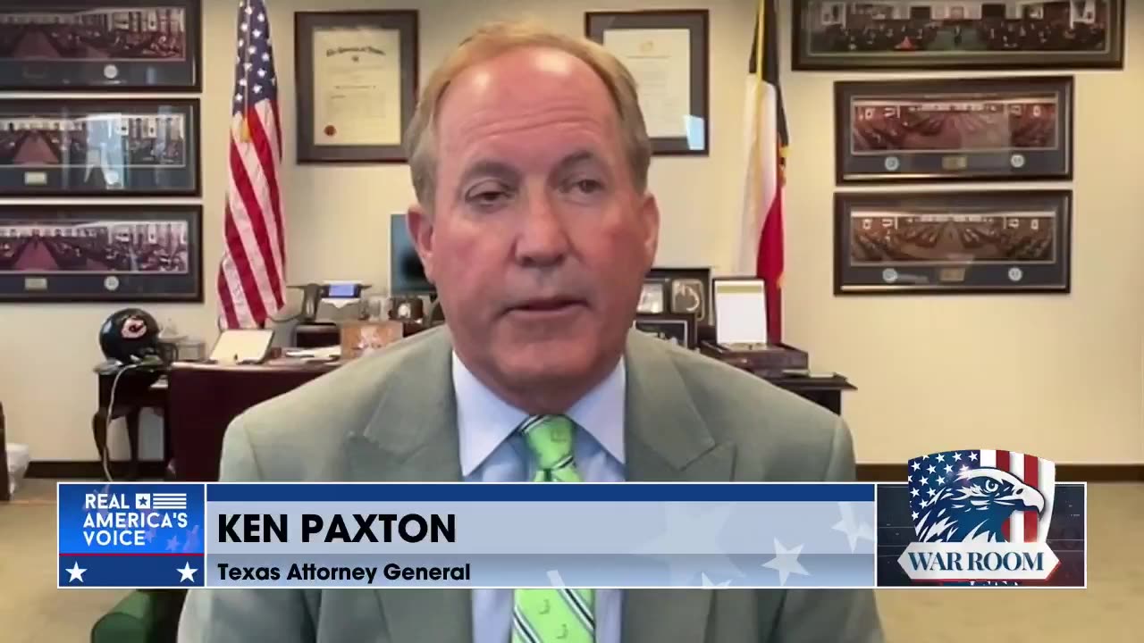 AG Ken Paxton Escorted Off of House Floor By Fake Texas Republicans