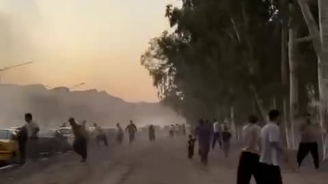 Hysteria in Tehran.