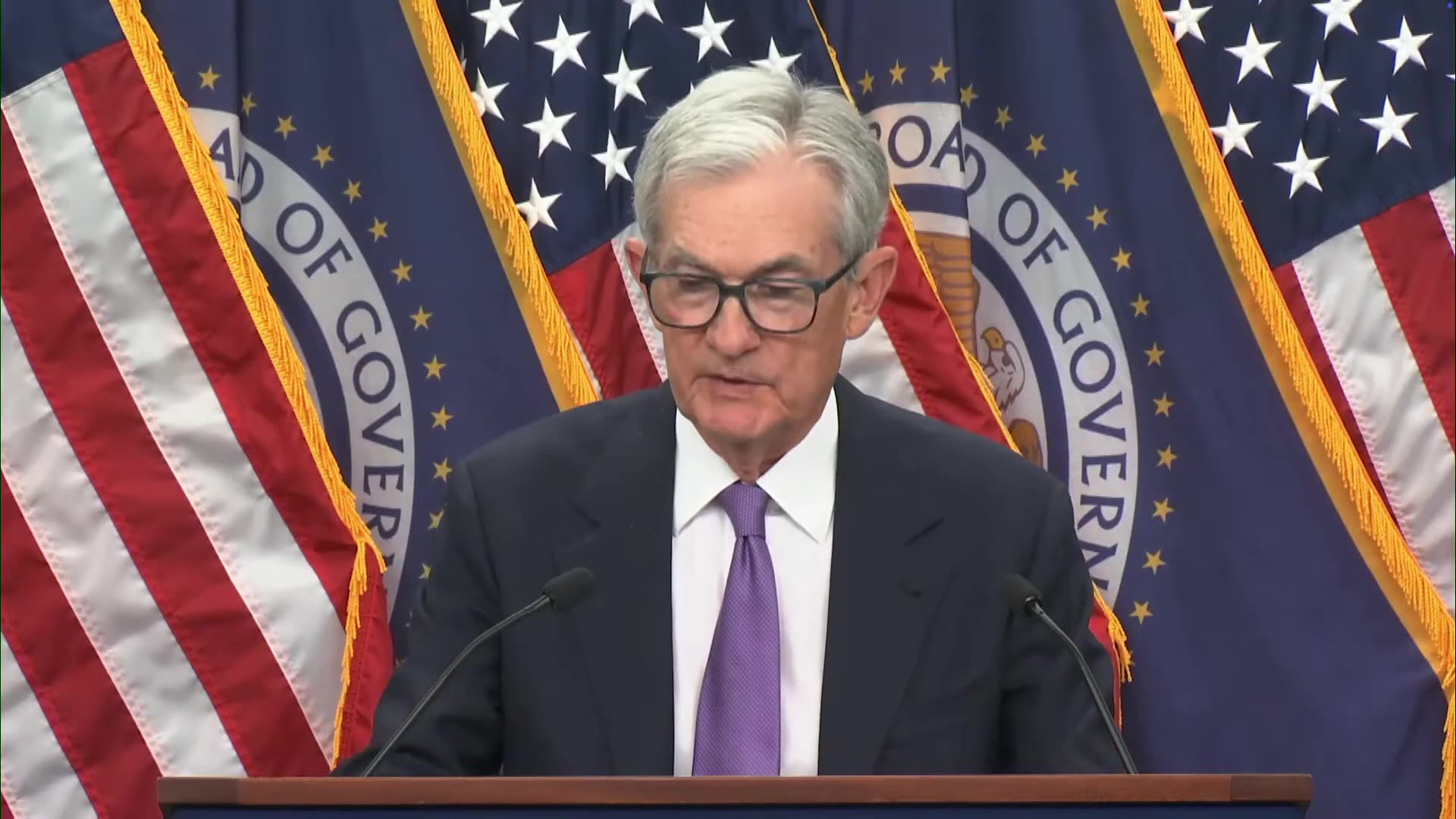 Federal Reserve Board Chairman Jerome Powell hosts a news conference - October 29, 2025