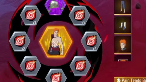 Pain tendo ring event in free fire🔥 #trending #freefire #shorts