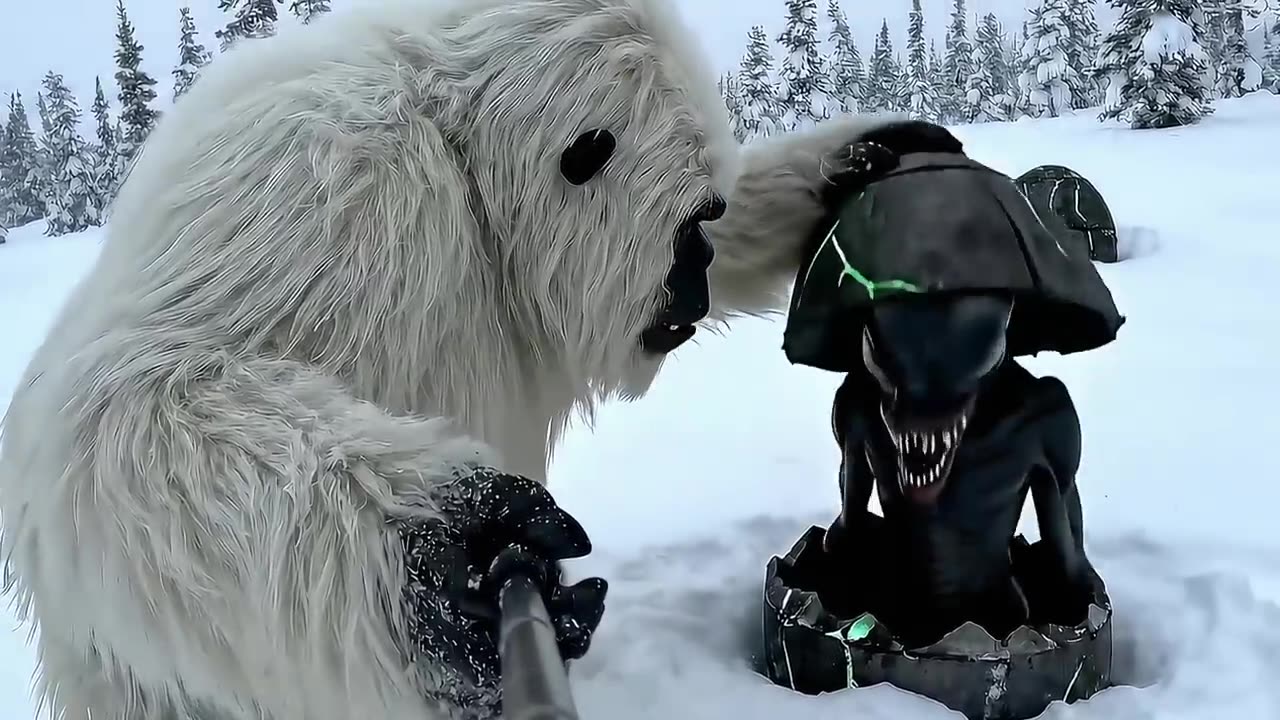 "Bigfoot's Alien Encounter: You Won't Believe What Happened Next! 👽🦶"