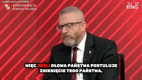 Jeśli głowa państwa postuluje zniknięcie tego państwa, to jest to poważny delikt!
