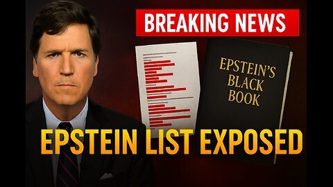 Tucker Carlson Unveils Epstein’s Black Book—Powerful Names EXPOSED! | The Dan Bongino Show