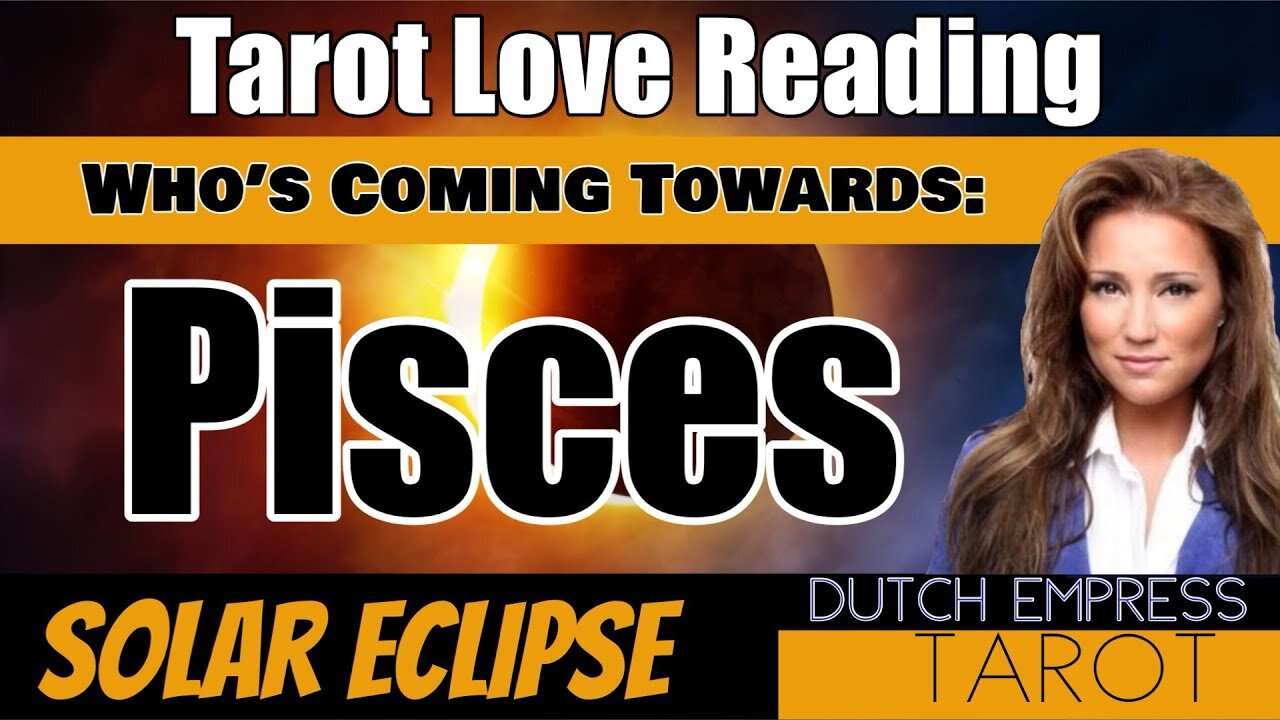 PISCES ♓️ EVERYTHING IS TURNING AROUND FOR THE BETTER💕Tarot Love Reading | Solar Eclipse 🌒