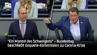 "Ein Mantel des Schweigens" – Bundestag beschließt Enquete-Kommission zu Corona-Krise