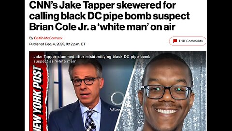 D.C. Pipe Bomb Suspect, a White Man, Arrested - Right Jake?