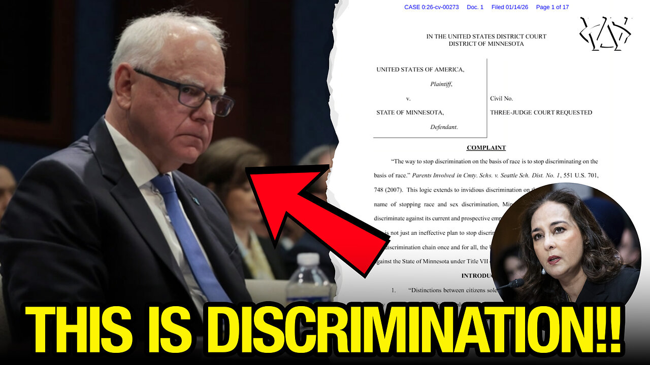 DOJ Sues Minnesota Over RACE-BASED HIRING