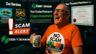 CEDFX3CHAIN Crypto Scam Exposed: Fake Stock Listing & 419% ROI Ponzi Tactics Revealed
