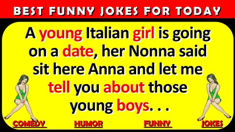 🤣 BEST JOKES OF THE DAY - Young Italian girl goes on her first date