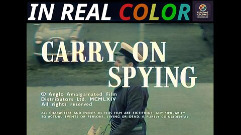 🕵️ Carry On Spying (1964) — In Real Color — 1080p — Full Movie