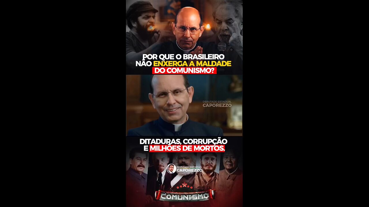 Brasileiro não exerga o comunismo.