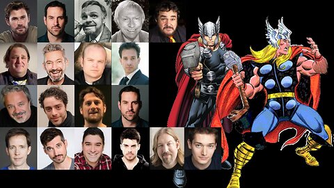 Animated Voice Comparison- Thor Odinson (Thor)