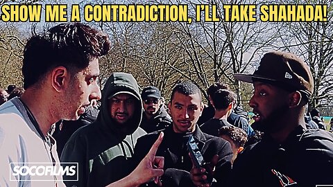 Muslim learning about contradictions in the Quran & about Quranic variants | (Ish) | Speakers Corner