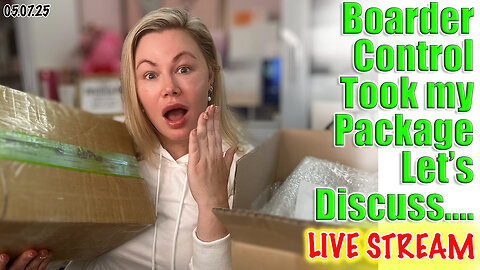 Live Boarder Control Took My Package, let's Discuss! Code Jessica10 Saves you Money