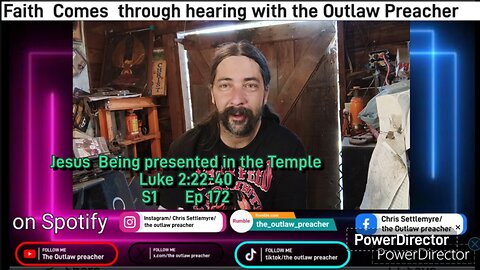 Jesus Being presented in the Temple Luke 2:22-40 S1 Ep 172