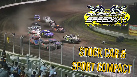 Stock Car & Sport Compact | Crawford County Speedway | 6-16-2023
