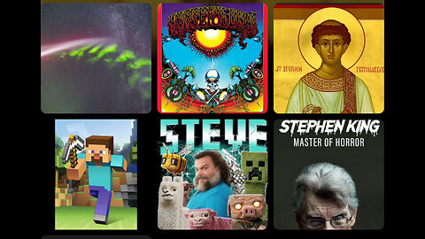 St Stephen, STEVE plasma & Minecraft