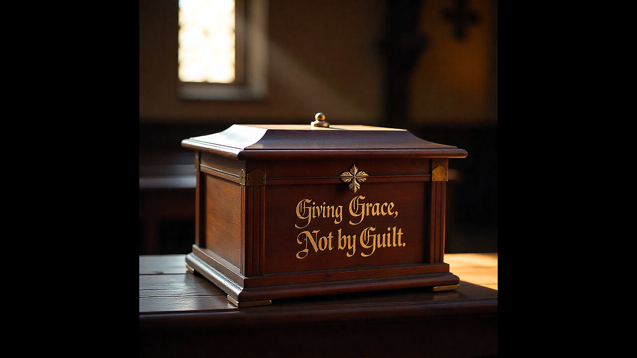 Rooted in the Word 4: Giving by Grace, Not by Guilt