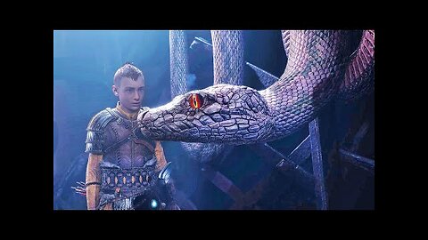 Loki Creates World Serpent Scene (God of War Ragnarok) 4K ULTRA HD