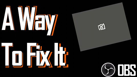 Webcam not working in OBS !? This one worked for me. (fr/en)