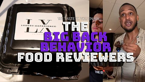 Big Back Bhavior Food Reviewers: Blowing Up the DMV Food Game 🍗🍕