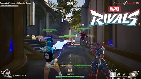 Marvel Rivals (PS5) Luna Snow & Blade Gameplay 8/10/2025 Vid2