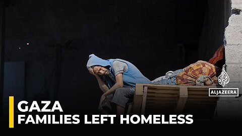 Families Left Homeless In Gaza