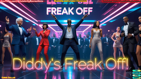 1st Look At Diddy's Freak Off Party Danceathon Doom! All Going To Magatraz Formrly Knows As Alcatraz