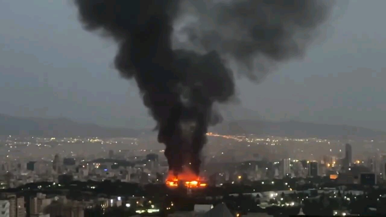 Iran, Tehran a short time ago Tuesday June 17th 2025 🇮🇱💯♥️