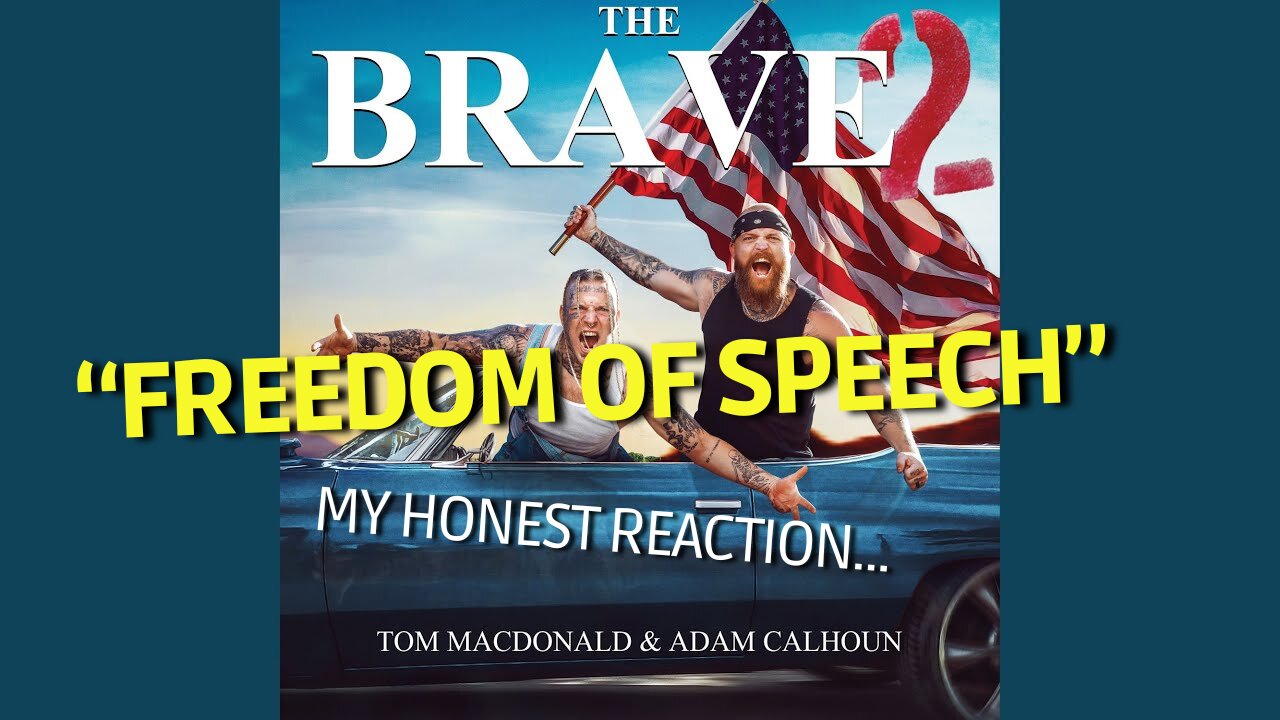"FREEDOM OF SPEECH" | TOM MACDONALD & ADAM CALHOUN | (REACTION) @TomMacDonaldOfficial @ACAL1 ​