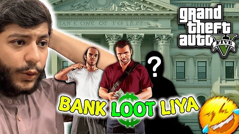 I Robbed A BANK In GTA 5!!!