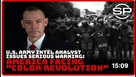 "US Army Analyst Warns of Potential 'Color Revolution' in America"
