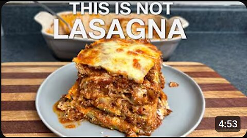 🍆 This Is NOT Lasagna (Low-Carb Disaster Meal) | You're a Terrible Cook Ep.177 😂