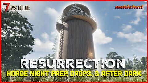 Day 14 Horde Night Prep： Silo Base, Creamery Quest, Airdrops! ｜ 7 Days to Die V2.3 Beta 9