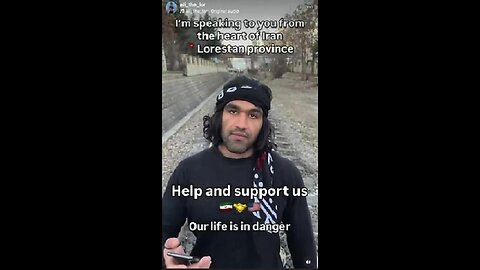 Dear American People: This Young Iranian man risk's his life to bring you this message ~ by Elica Le Bon on X