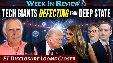 Tech Giants Defecting from Deep State, ET Disclosure Looms Closer