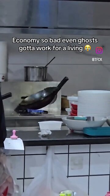 Economy is so bad ghosts are working