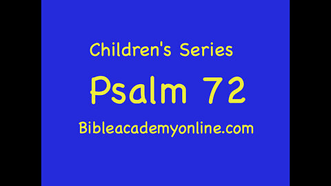 CS Psalm 72