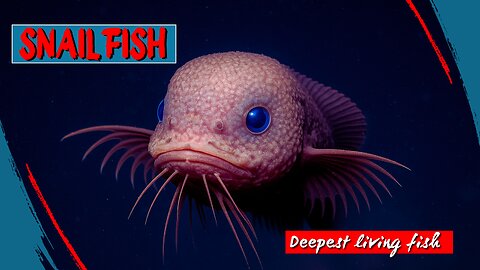 The Deep Sea Snailfish Holds The Record for the Deepest living fish?