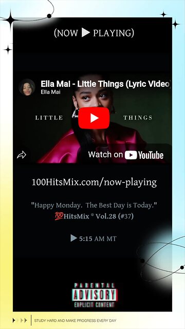 NOW ▶️ PLAYING #EllaMal