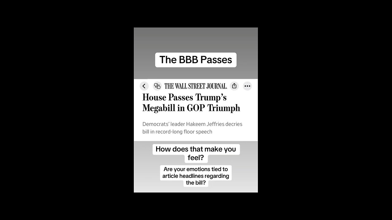 The BBB passes