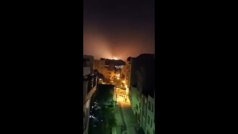 Huge explosion west of tehran