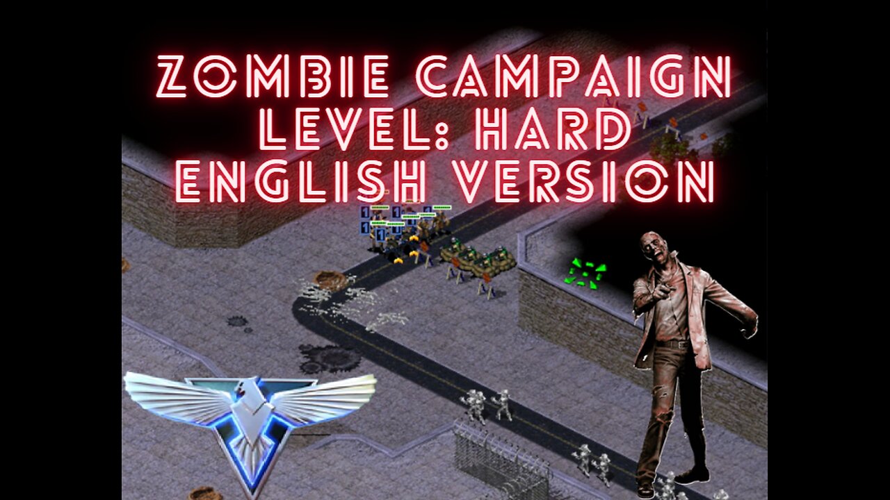 Red Alert 2 - Zombie Campaign - English version - Part 1: Bio Experiment Platform - Hard Walkthrough
